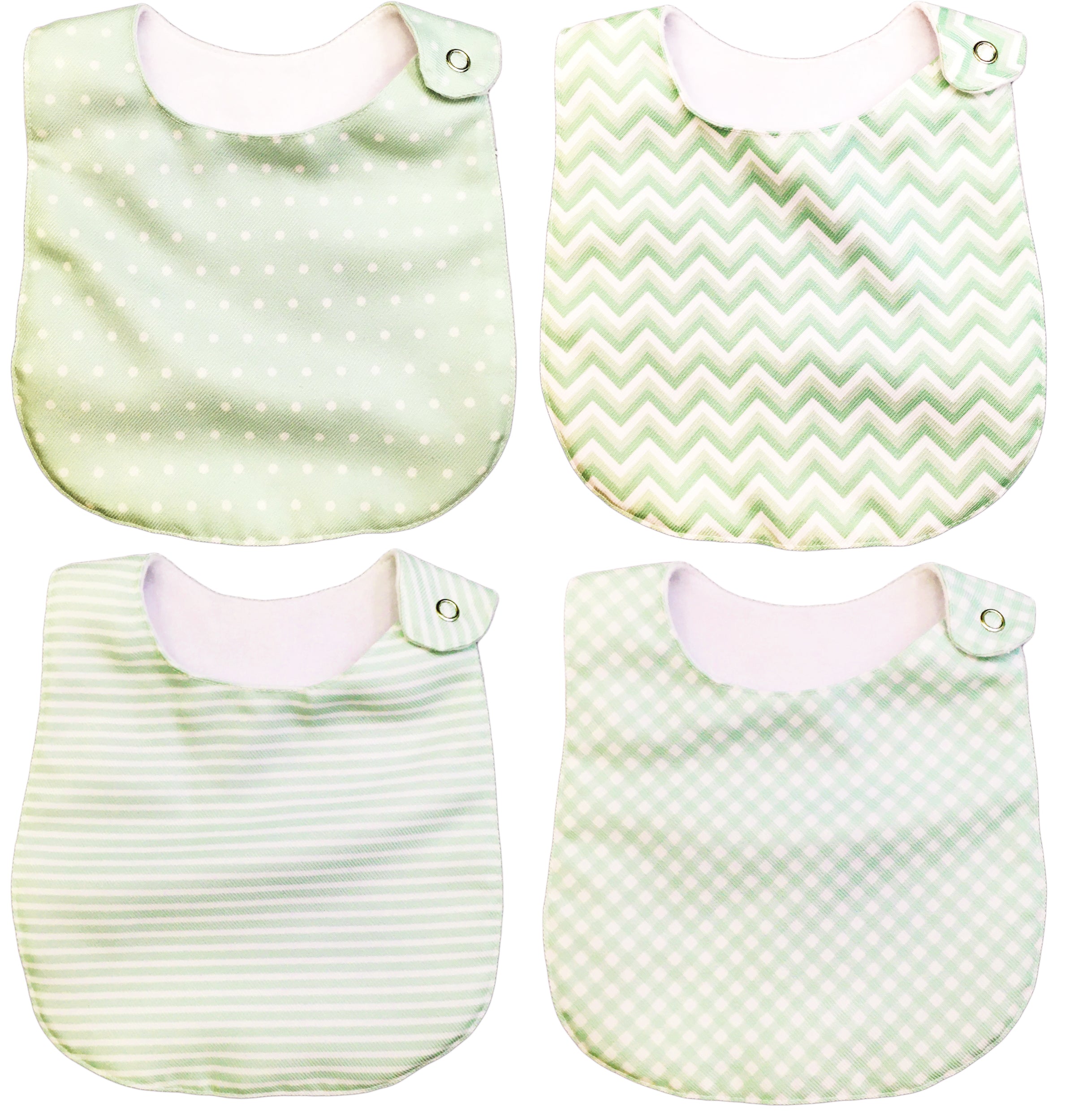  Regaroo - Baberos impermeables con forro de algodón, esenciales  para la protección de la ropa del bebé, cosas unisex para bebés, productos  para bebés, naturales y rústicos (paquete de 3) : Bebés
