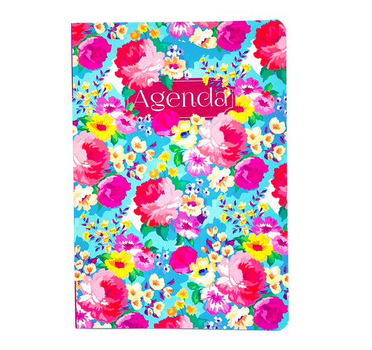 Agenda perpetua semanal - 1 año. Mod. Floral